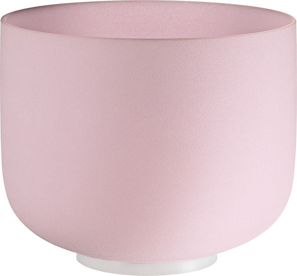 Crystal Singing Bowl 10" Rose Quartz CSBR10F