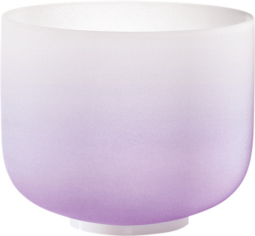 Crystal Singing Bowl 8" B4 CSBC8B (crown chakra)
