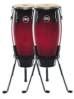 HC555 Headliner Conga Set 10" & 11" (Wine Red Burst)