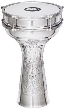HE-314 Aluminum Darbuka (aluminum - hand-hammered - built in jingles)