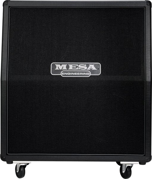 Rectifier Cabinet Standard Slant 4x12 (black bronco)