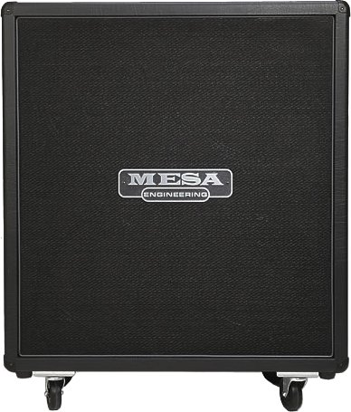 Rectifier Cabinet Standard Straight 4x12 (black bronco)