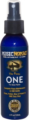 Musicnomad The Piano ONE All in 1 Cleaner, Polish & Wax for Gloss Pianos (120ml)