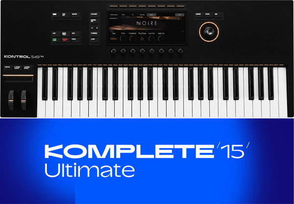 Kontrol S49 MKIII + Komplete 15 Ultimate Upgrade (Download Version)