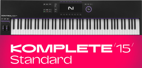 Kontrol S88 MKIII + Komplete 15 Standard Upgrade (Download Version)