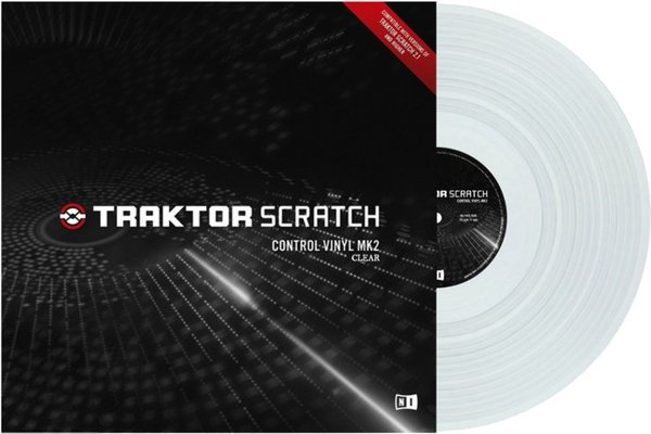 NI Traktor Scratch Control Vinyl MKII (Clear)