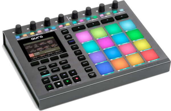 NEKTAR AURA MIDIコントローラー Nektar TechnologyのMIDIコントローラー、AURAのご紹介です。