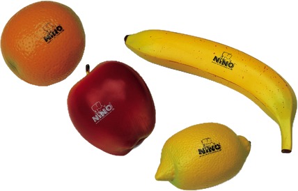 Nino Botany Shakers - Fruit (assortment of 4 pieces)