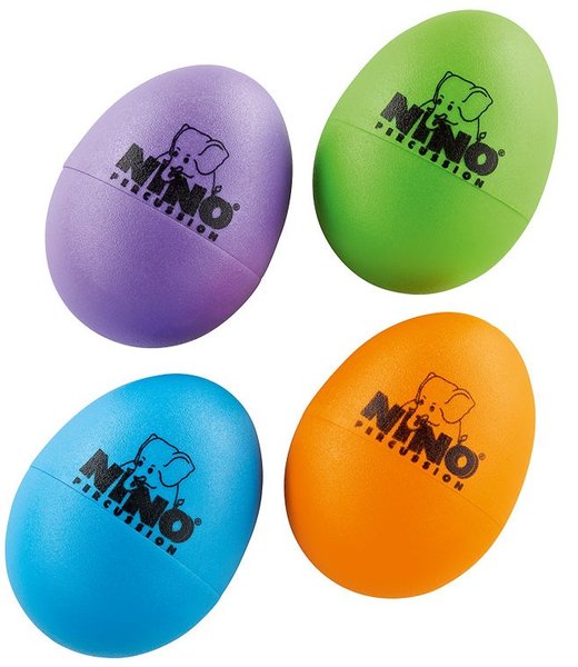 Egg Shakers NI-SET540-VE4-2 (assortment of 4 pieces)