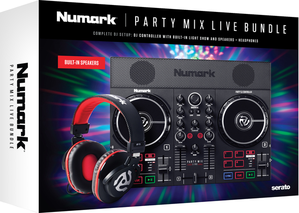 Numark Party Mix Live DJコントローラー Amazon.co.jp: Numark 初心者向け スピーカー内蔵DJ