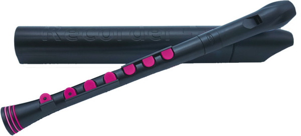 Nuvo N320RD / Soprano Recorder+ (C, black-pink)