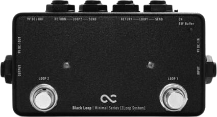One Control Black Loop with BJF Buffer / A+B Switch / True Bypass Looper