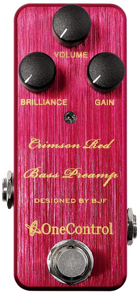 One Control CRIMSON RED BASS PREAMP – OneControl
