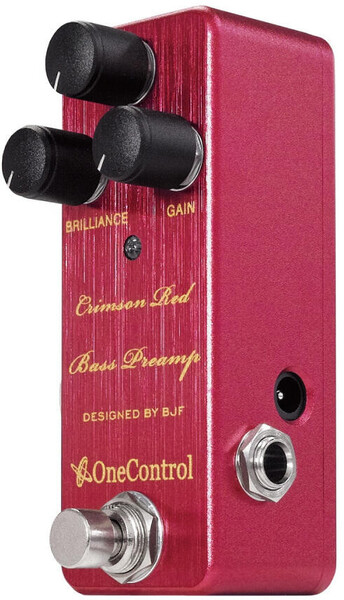 One Control Crimson Red Bass Preamp | MusiX