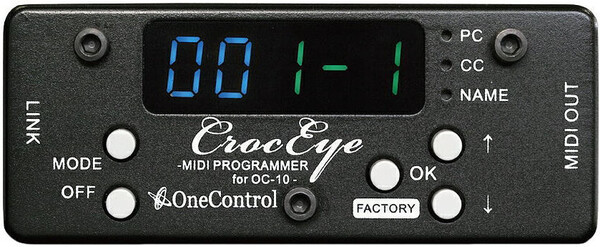 One Control Croc Eye MIDI Programmer for Crocodile Tail Loop
