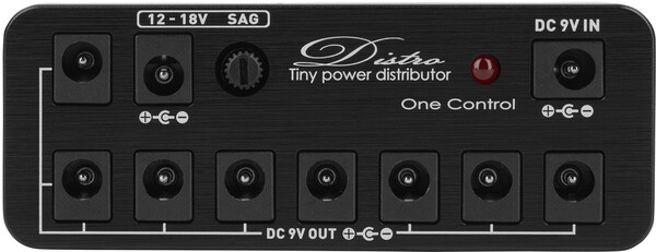 One Control Micro Distro Tiny Power Distributor black