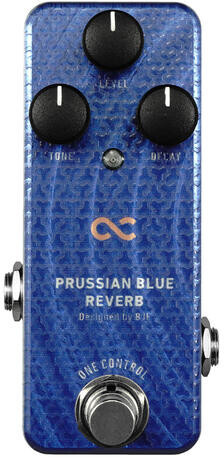 OneControl 　Reverb One Control Prussian Blue Reverb Pedal | MusiX