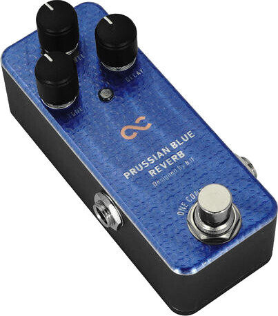 One Control Prussian Blue Reverb Pedal | MusiX