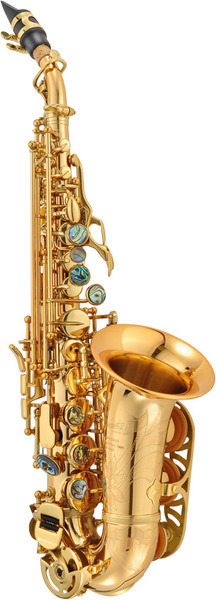 PMSS-2400 / Curved Soprano Sax (gold lacquer)
