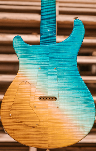 PRS Custom 24/08 PS#10379 (reverse beach cross fade)