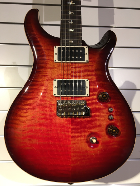 PRS Custom 24, 35th Anniversary (blood orange smokeburst)