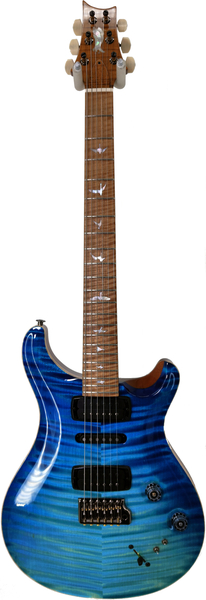 PRS Modern Eagle V Private Stock (aquamarine dragons breath w/ blue luminlays)