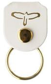 Pick Holder Key Ring (white)