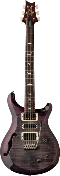 S2 Special Semi-Hollow (Faded Gray Black Purple Burst)