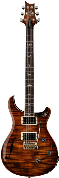 SE Custom 24 Semi-Hollow Piezo (Orange Tiger Smokeburst)