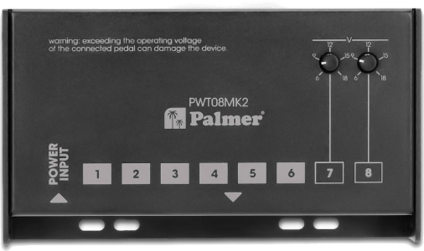 Palmer PWT 08 MK2 (8x 9/6-18V DC - 2000mA)