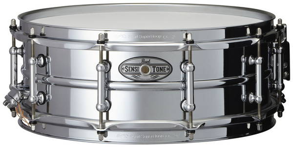 Pearl 14x5 Sensitone Steel SD W/SR-150, TB-50