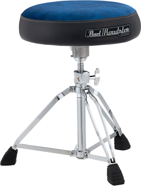 D-1500BLST Roadster Drummer's Throne (vented round seat, blue)