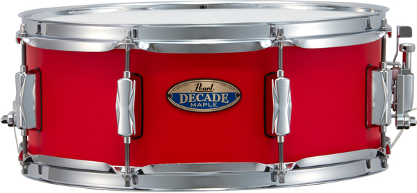 DMP1455S/C899 Decade Maple Snare Drum (matte racing red)