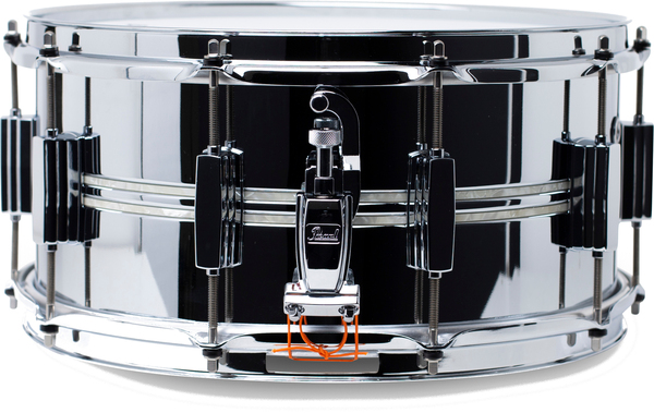 Pearl DUX1465BR/405 DuoLuxe Inlaid Chrome/Brass Snare (14'x 6.5')