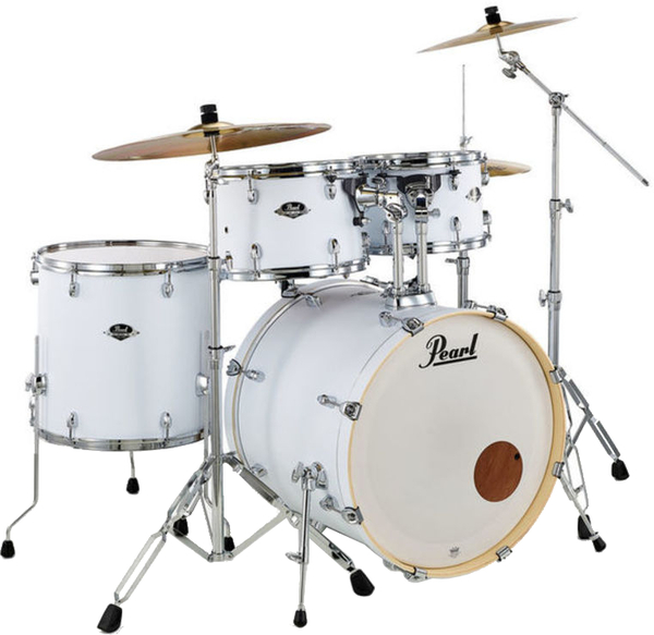 EXX705NBR/C735 / Export 5pc Drum Set (matt white)