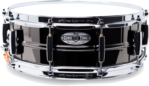 Pearl STH1450BR Sensitone Heritage Alloy Black Brass Snare (14'x5')