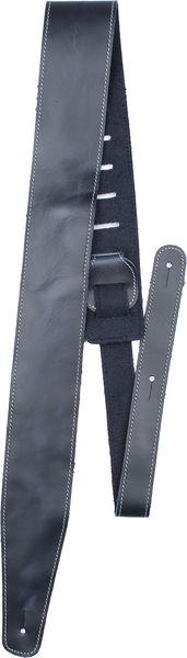 Perri's 2.5' Baseball Leather Guitar Strap (blue)