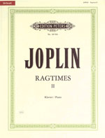 Edition Peters Ragtimes Vol 2 Joplin Scott