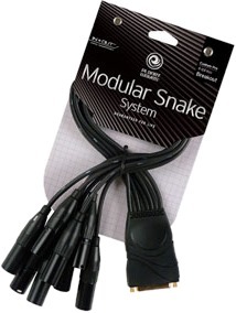 Planet Waves Modular Snake Split XLRm XLRMB-01