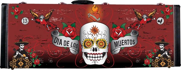 Postal Monkey George Lynch dia de los muertos