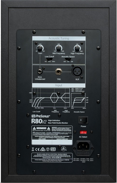 Presonus R80 V2 AMT Studio Monitors (8' / 140W)