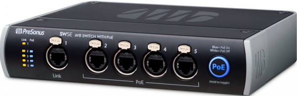 Presonus SW5E AVB Switch with PoE