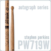 Pro-Mark PW719W Stephen Perkins Signature (Shira Kashi Oak, Woodtip)