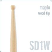 Pro-Mark SD1W (Maple, Woodtip)