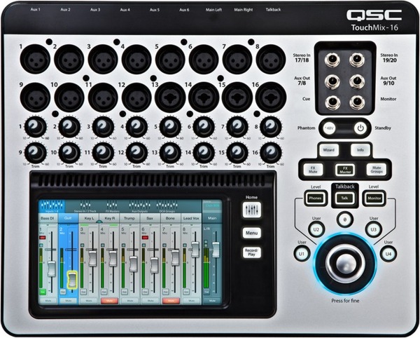 QSC TouchMix 16 Compact Digital Mixer