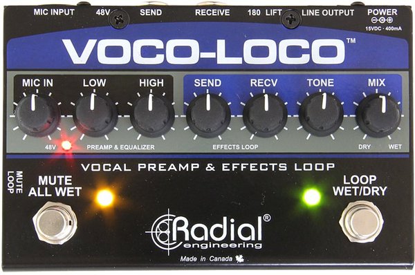 Radial Voco-Loco Effects Switcher