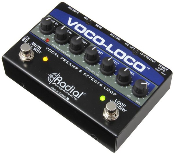 Radial Voco-Loco Effects Switcher