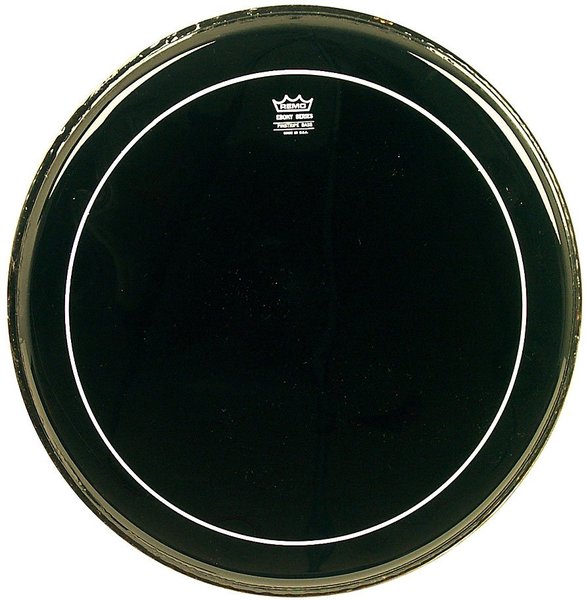 Remo ES 1620 PS / Pinstripe Ebony / Bassdrum Head (20')