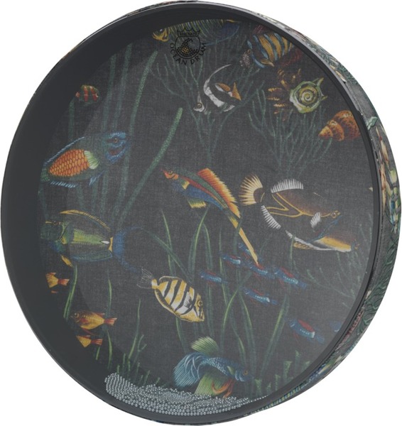 Ocean Drum 16"x2,5" (fish graphic)