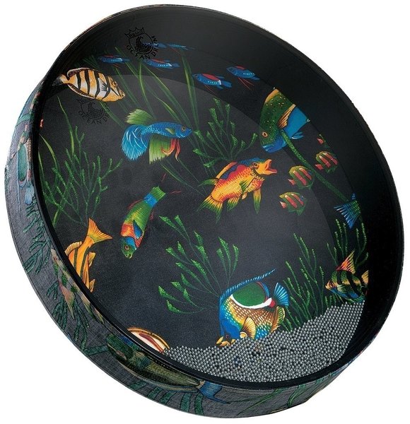 Ocean Drum 22"x2,5" (fish graphic)